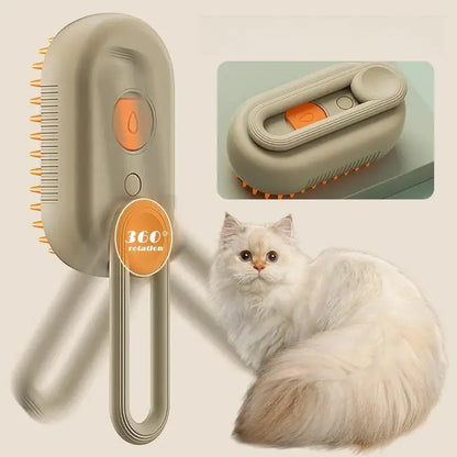 Brosse Vapeur Paw Shine pour chat et chien