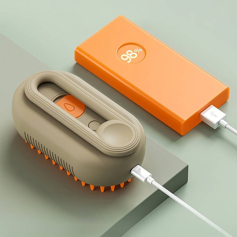 Brosse Vapeur Paw Shine pour chat et chien